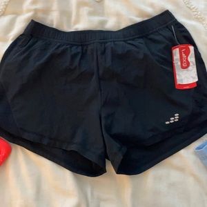 Black Womens Running Short